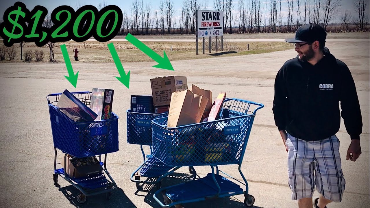 I Spent my Stimulus Check on FIREWORKS!