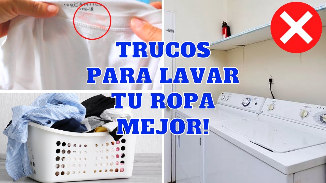 TRUCOS PARA LAVAR TU ROPA + TRANSFORMACION DEL CUARTO DE LAVADO | Tips de experta en limpieza
