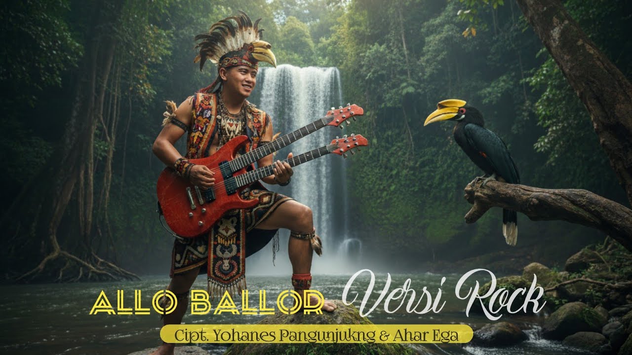 🎸 ALLO BALLOR Versi Rock 🔥 | Cipt. Yohanes Pangunjukng & Ahar Ega