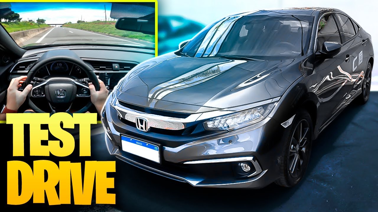 ANDEI NO NOVO HONDA CIVIC 2021 EXL E ME SURPREENDI #2021 CIVIC