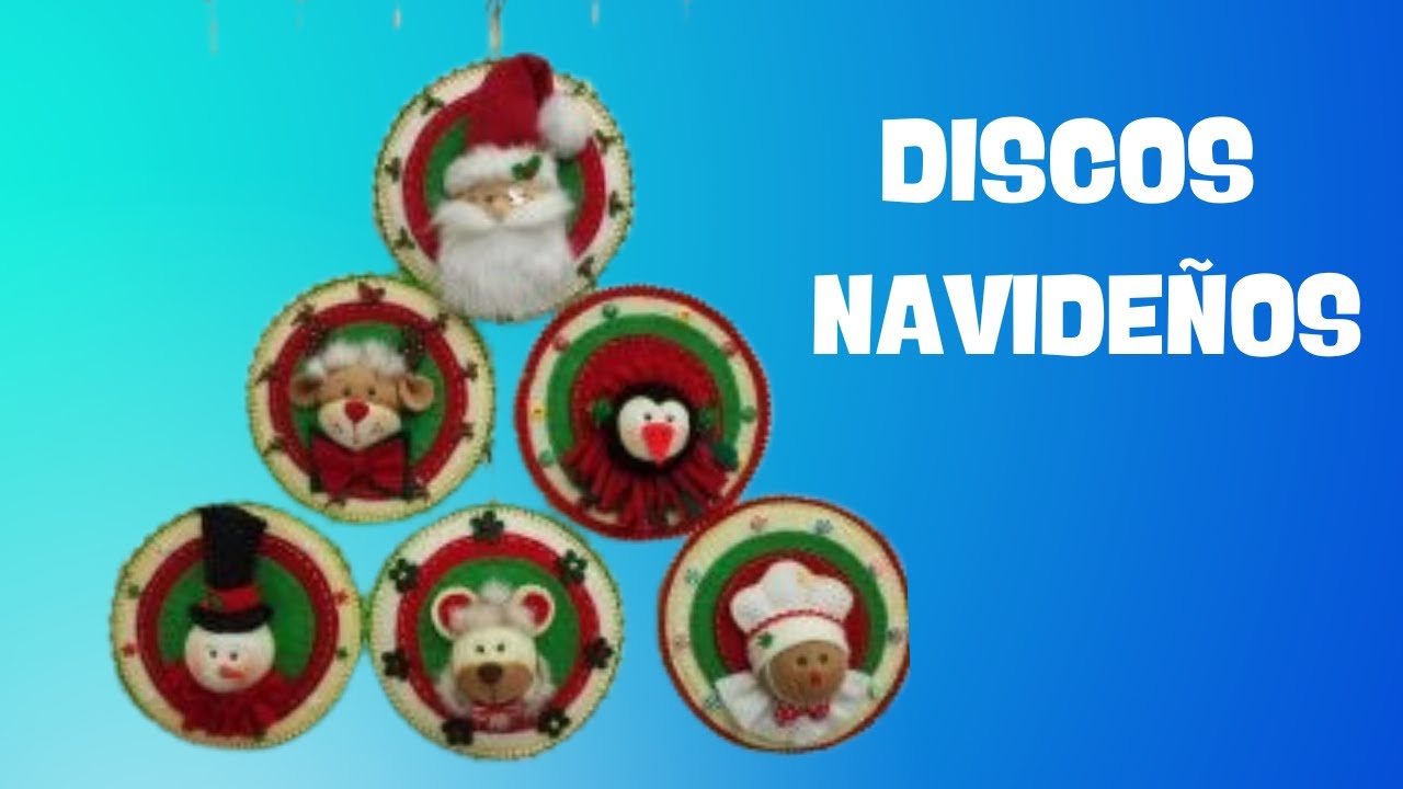 COMO HACER CIRCULOS NAVIDEÑOS.