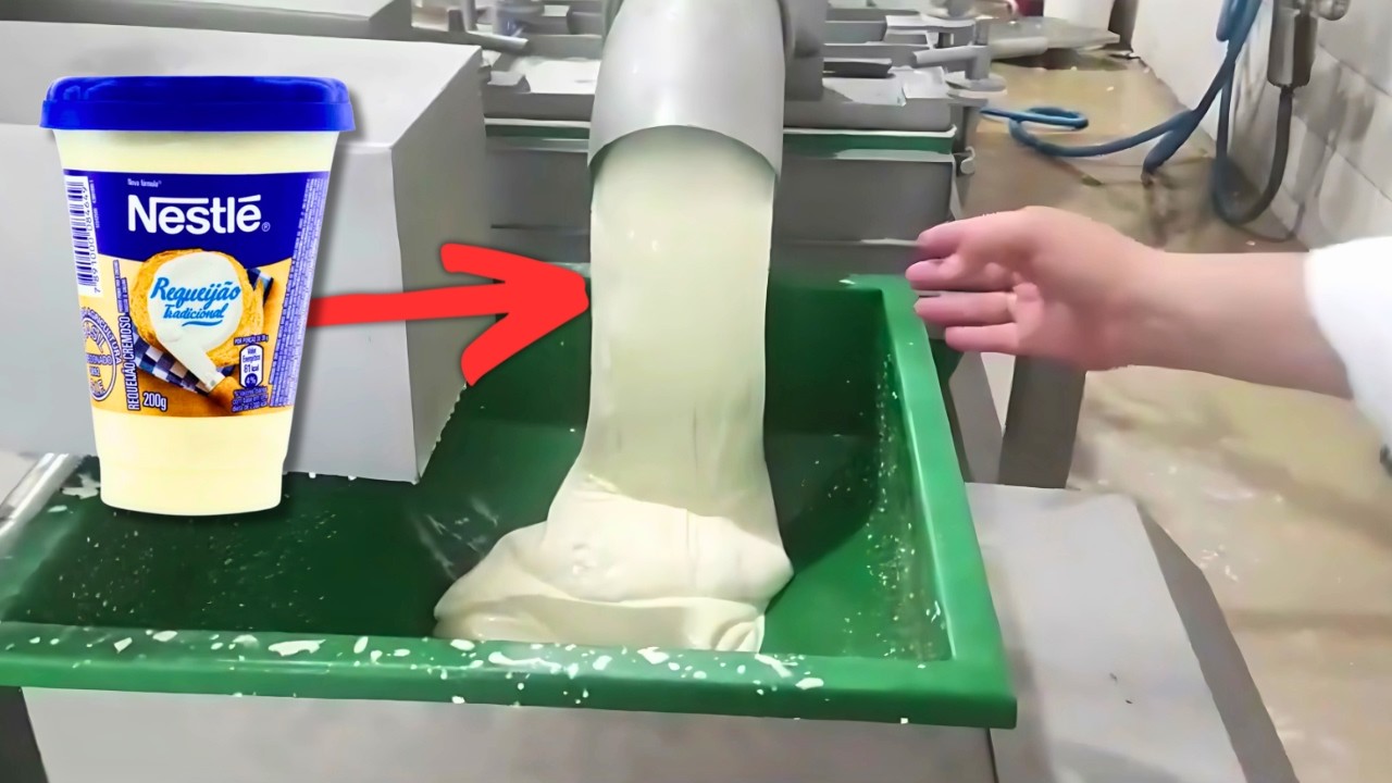 Como o REQUEIJÃO é feito - Processo Industrial
