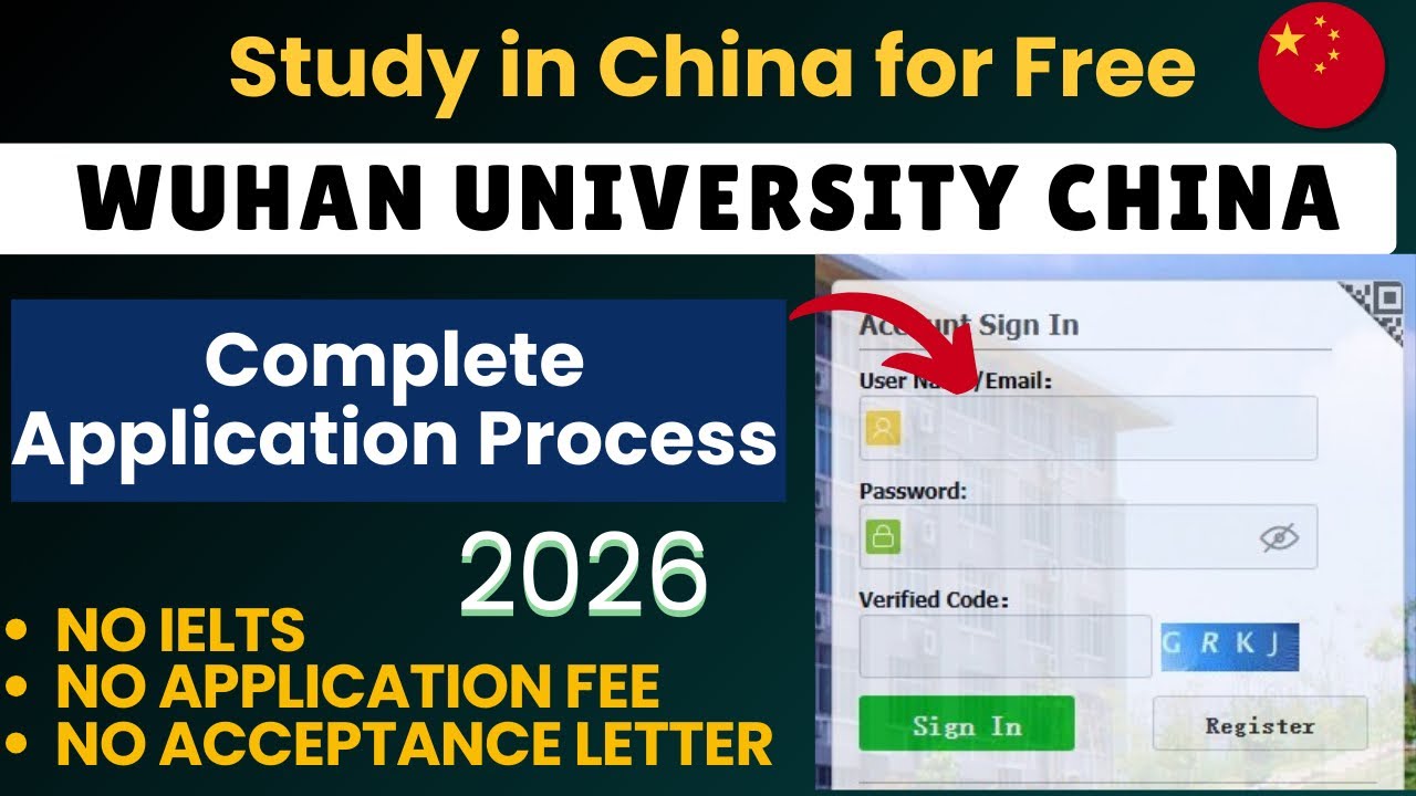 How to Apply for Wuhan University China Scholarship Application 2026? | Study in China | CSC