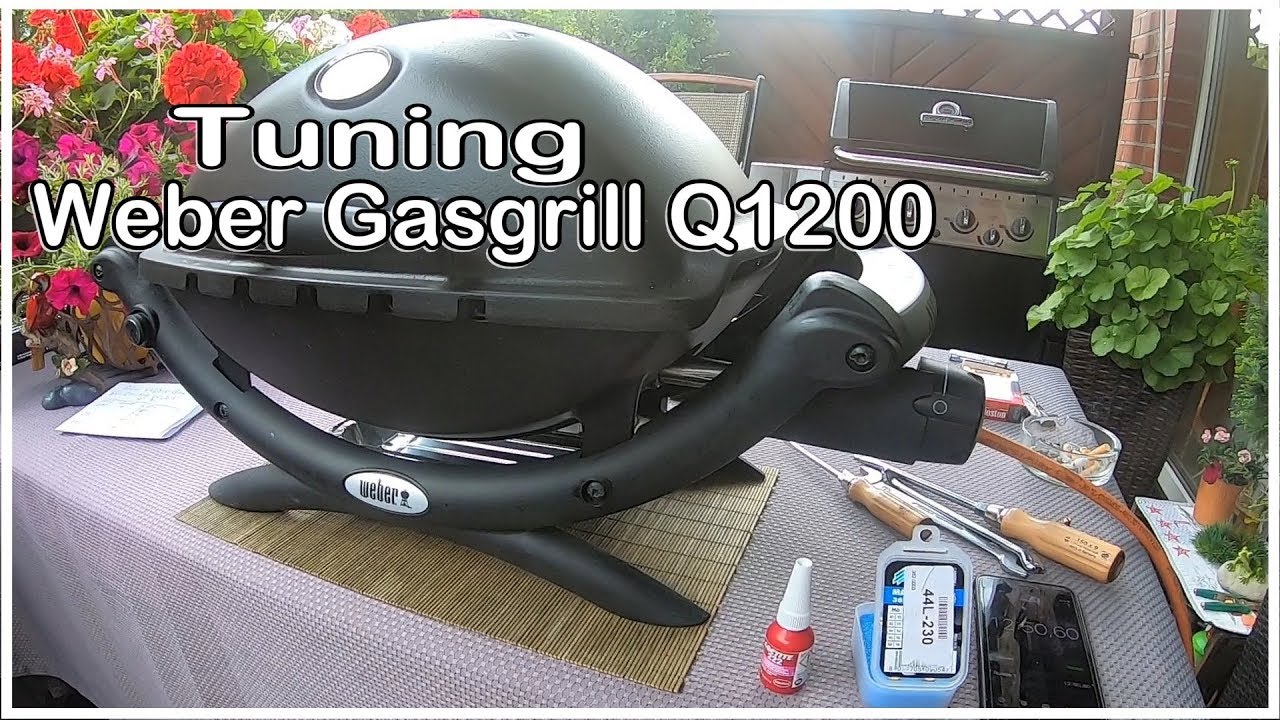 Tuning Weber Gasgrill Q 1200 Pimp my Weber mehr Power für den Weber