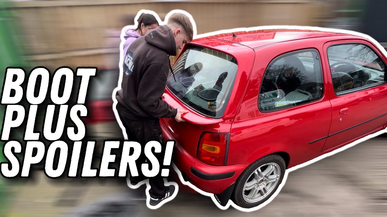 FITTING A NEW BOOT TO A NISSAN MICRA K11! | VLOG