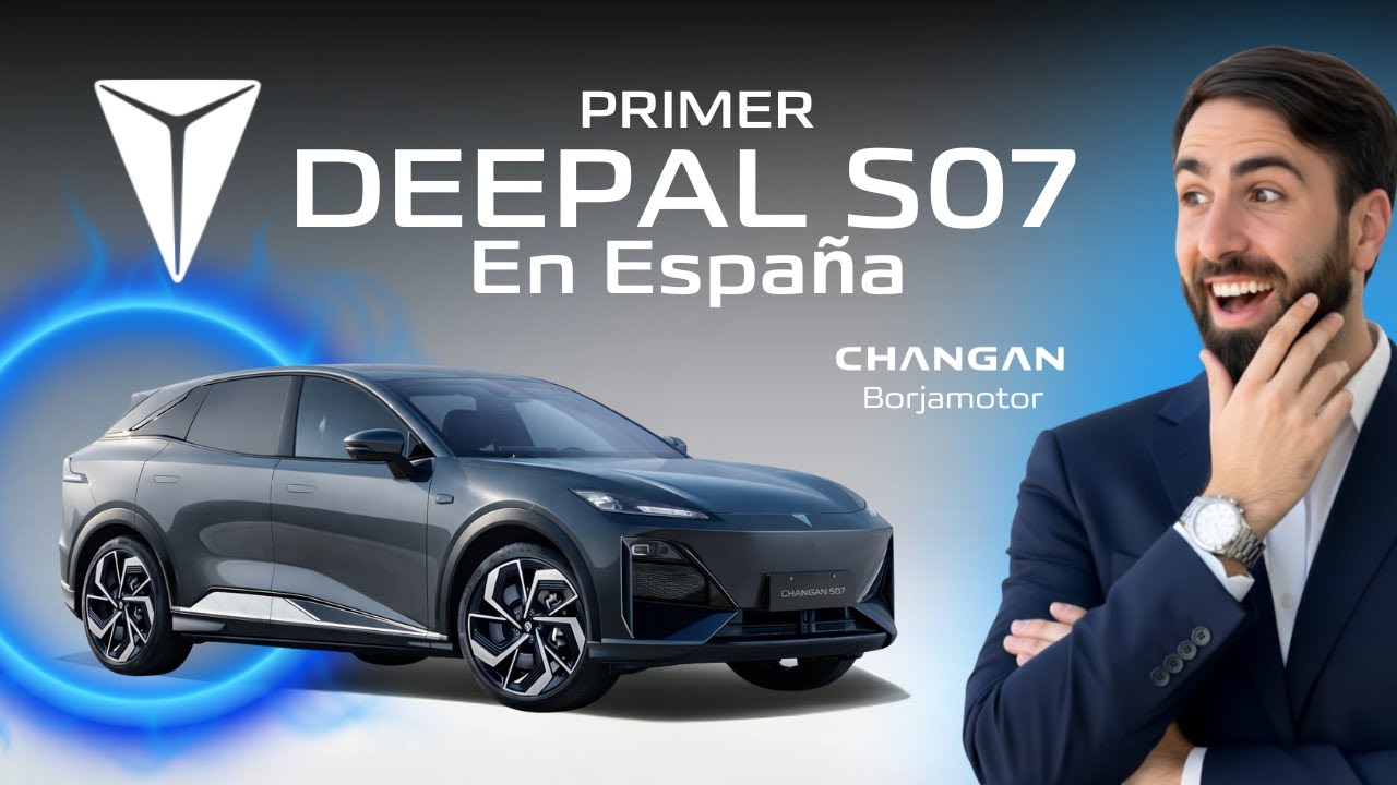 PRIMER DEEPAL S07 en ESPAÑA 💥 lo probamos en EXCLUSIVA en CHANGAN BORJAMOTOR