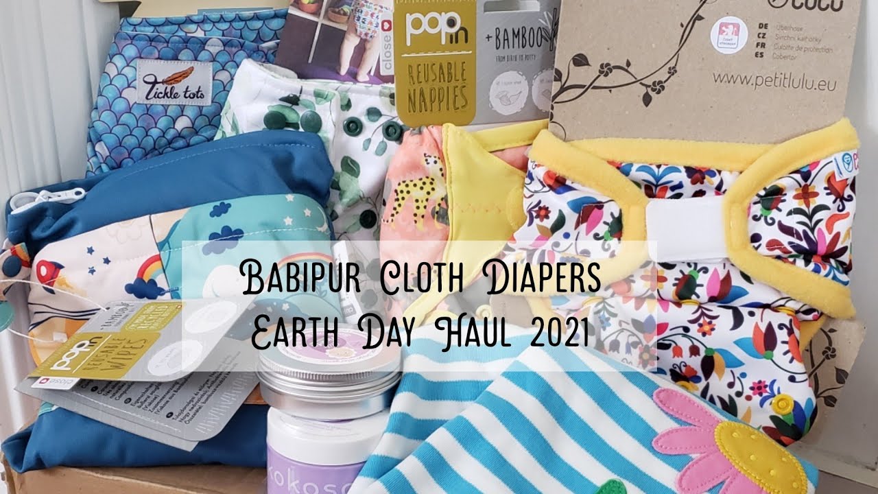 Babipur Earth 🌎 Day 2021 Cloth Diapers  Haul #babipur #ukshopping #ethicallymade #ethicallysourced