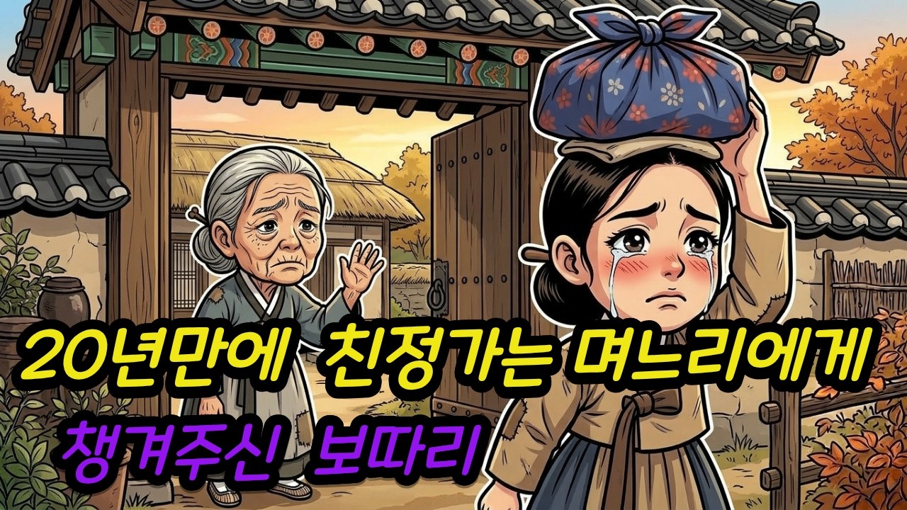 20년만에 친정 가는날 시어머니가 건넨 누더기 보따리속의 비밀 이야기