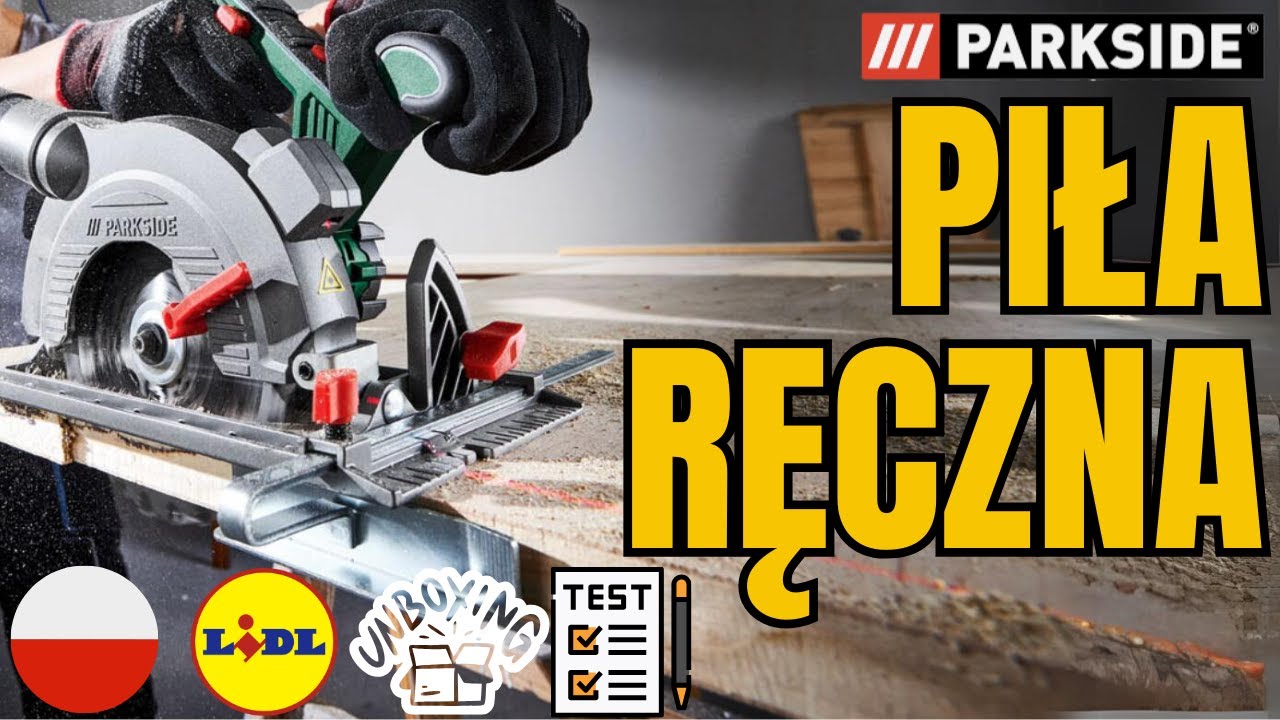 AKUMULATOROWA PIŁA RĘCZNA Parkside PHKSA 20 Li B3 POLSKA POLSKI LIDL