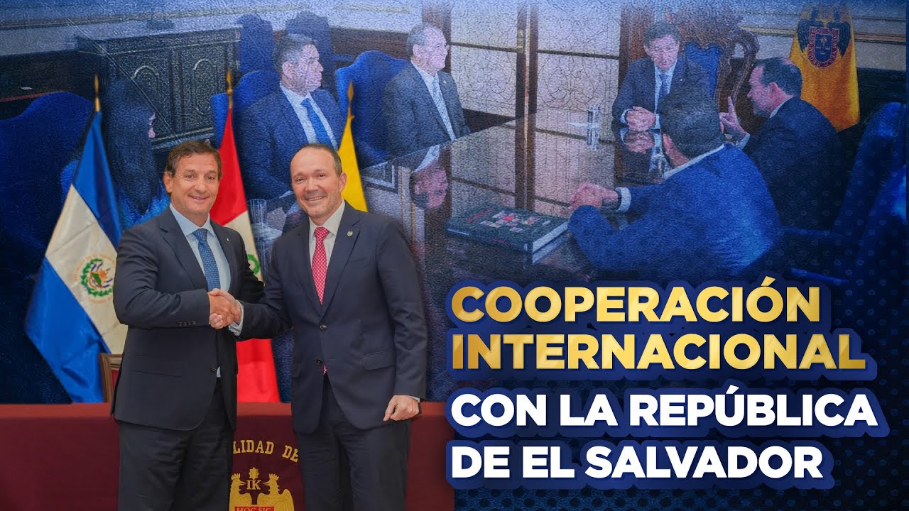 REUNIÓN DE TRABAJO CON EL MINISTRO DE EL SALVADOR