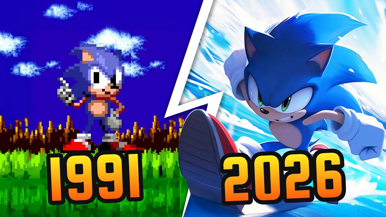 Эволюция Sonic the Hedgehog