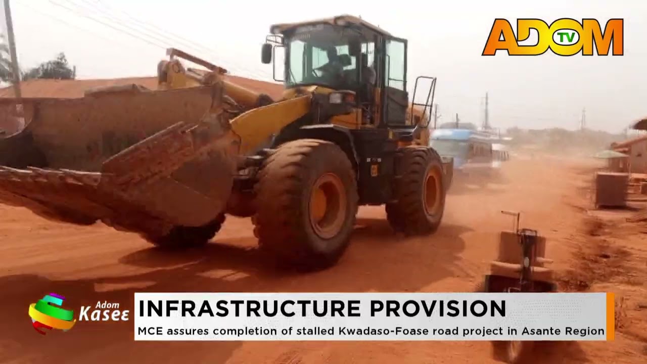 MCE assures completion of stalled Kwadaso- Foase road project in Asante Region