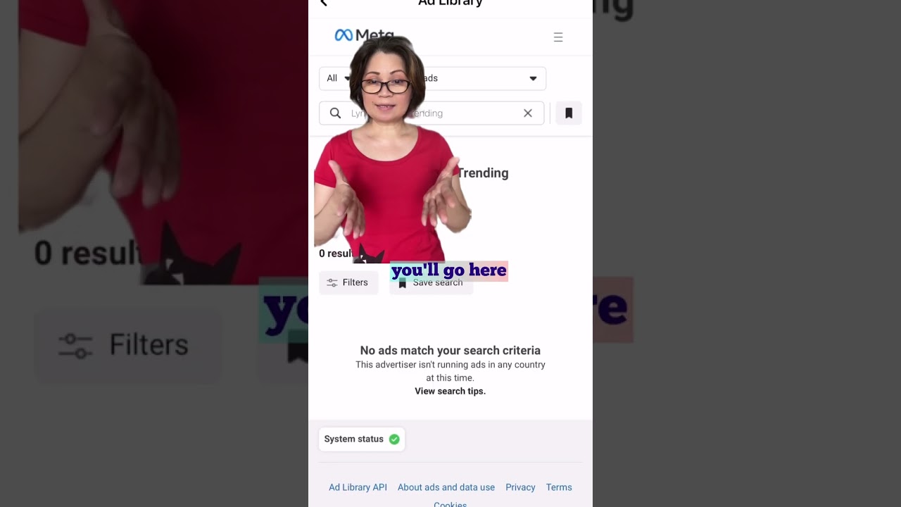 How to check  facebook system status #facebook #tutorial #meta