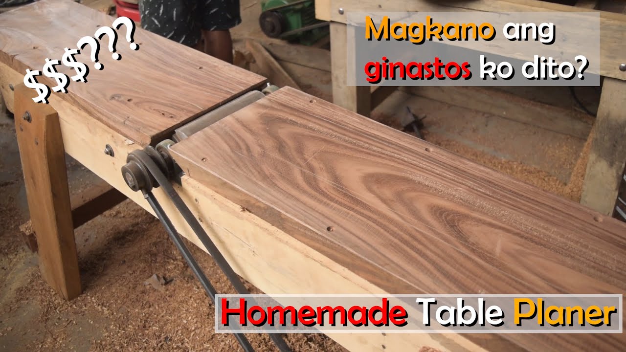 How much did it Cost to Make a Homemade Table Planer | Jointer