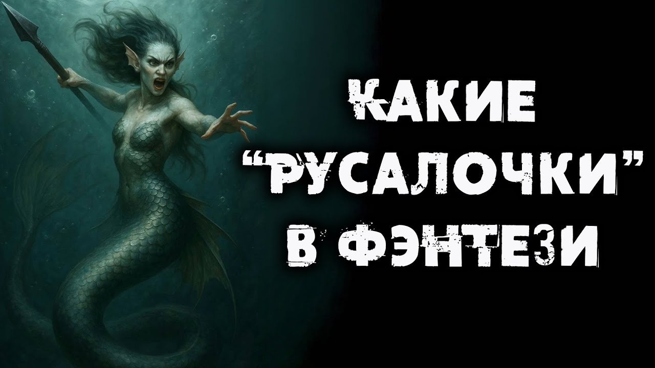 Самые страшные русалки фэнтези: Сирены, мерфолки, никсы: какие русалки опаснее? и  их жуткие истории