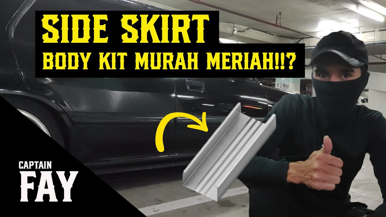 SIDESKIRT, BODY KIT GRAND CIVIC MURAH MERIAH !!? | CAPFLOG#9