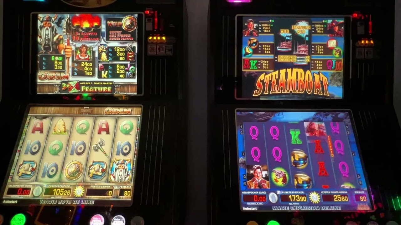 👉😎Merkur Magie Odin Freispiele und Steamboat mit super Bildern Zocken Spielhalle Homespielo Casino😎👈