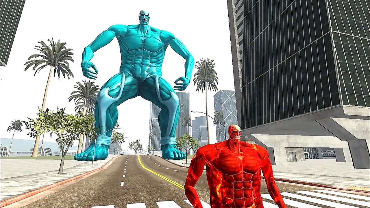 Franklin fight ICE TITAN In Indian Bike Driving 3D