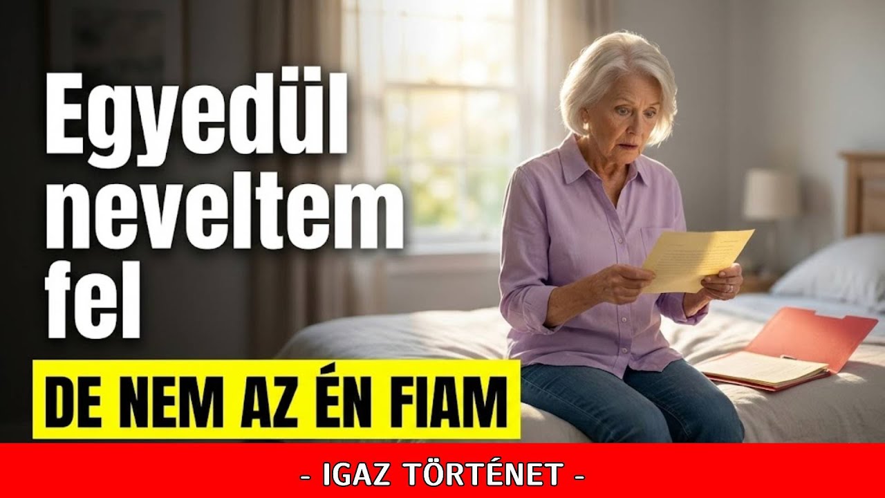 A fiam elárult. Megtaláltam a titkos levelét.