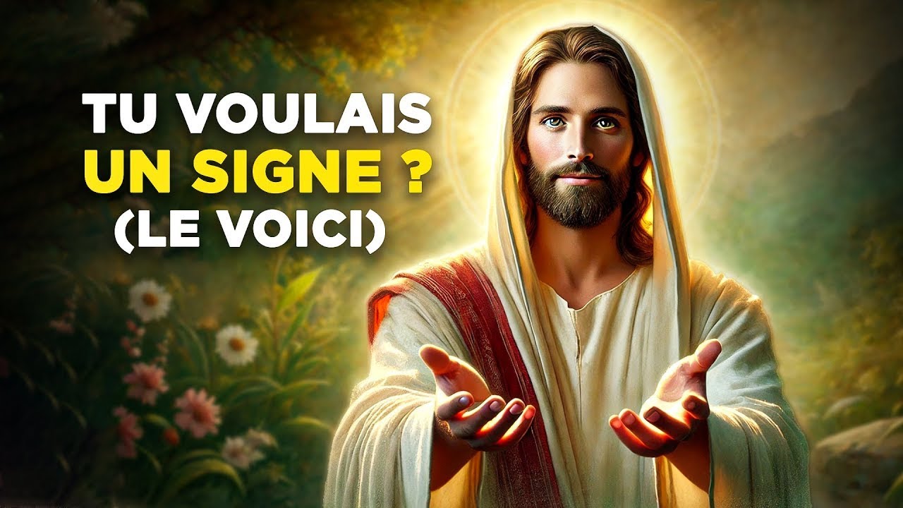 Tu as demandé un signe… Dieu te parle aujourd’hui | Message puissant de foi(