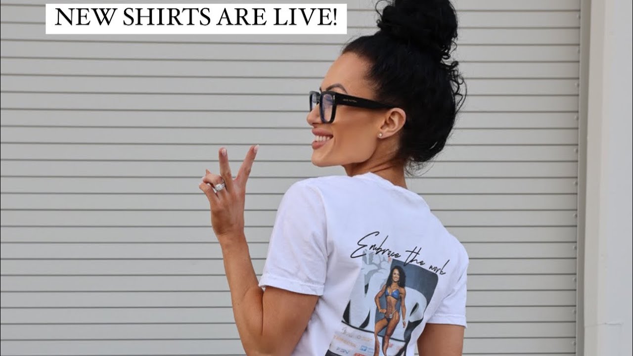 ⭕️LYMPIA PREP 3 WEEKS OUT- SHIRTS ARE LIVE & ABS/ SHOULDERS workout + posing sneakpeek