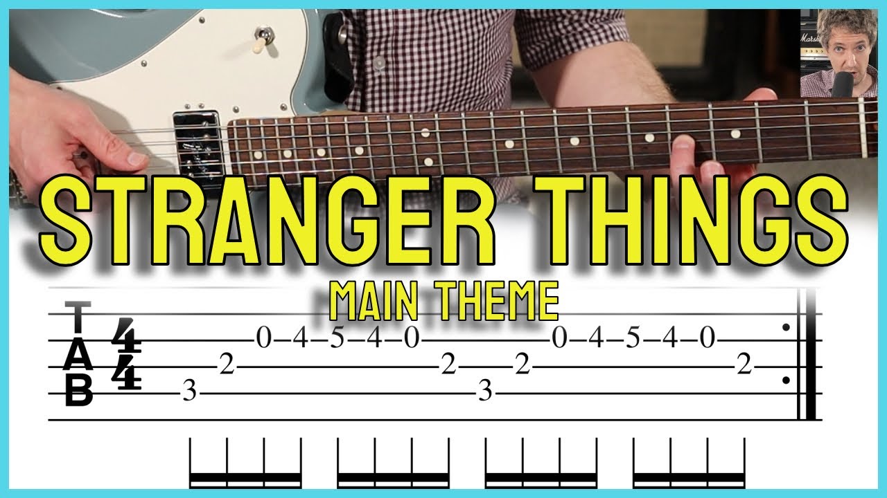 Stranger Things Main Theme | Guitar Lesson Tutorial