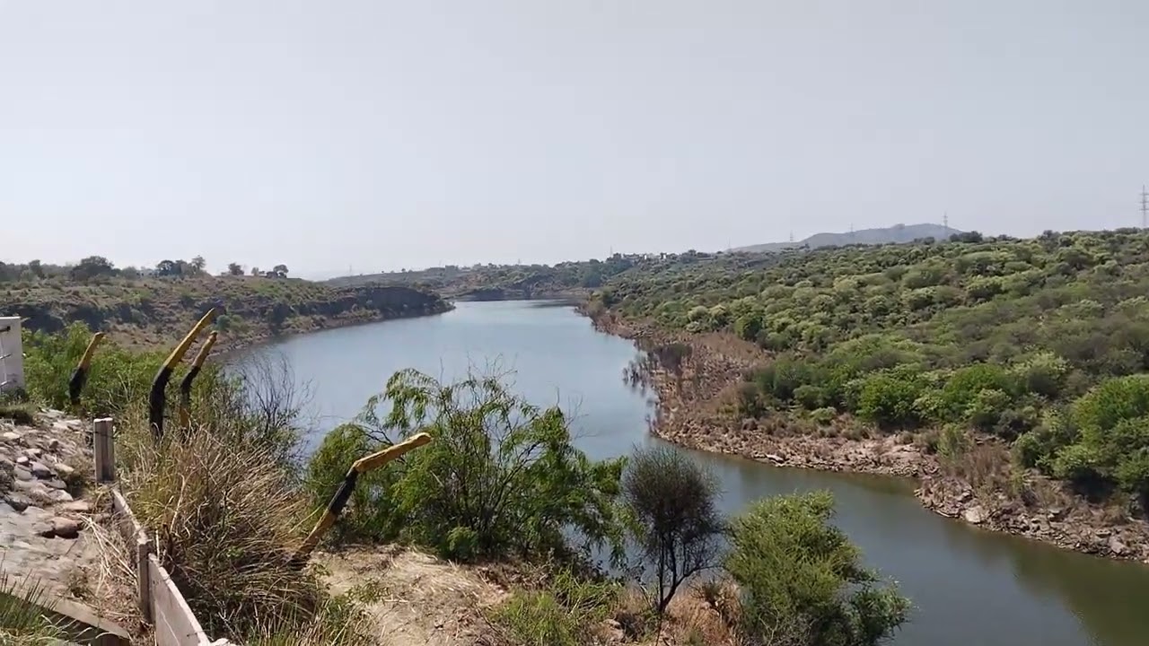 Pakistan's most beautiful places to visit #mangla #viewpoint #sunsetview