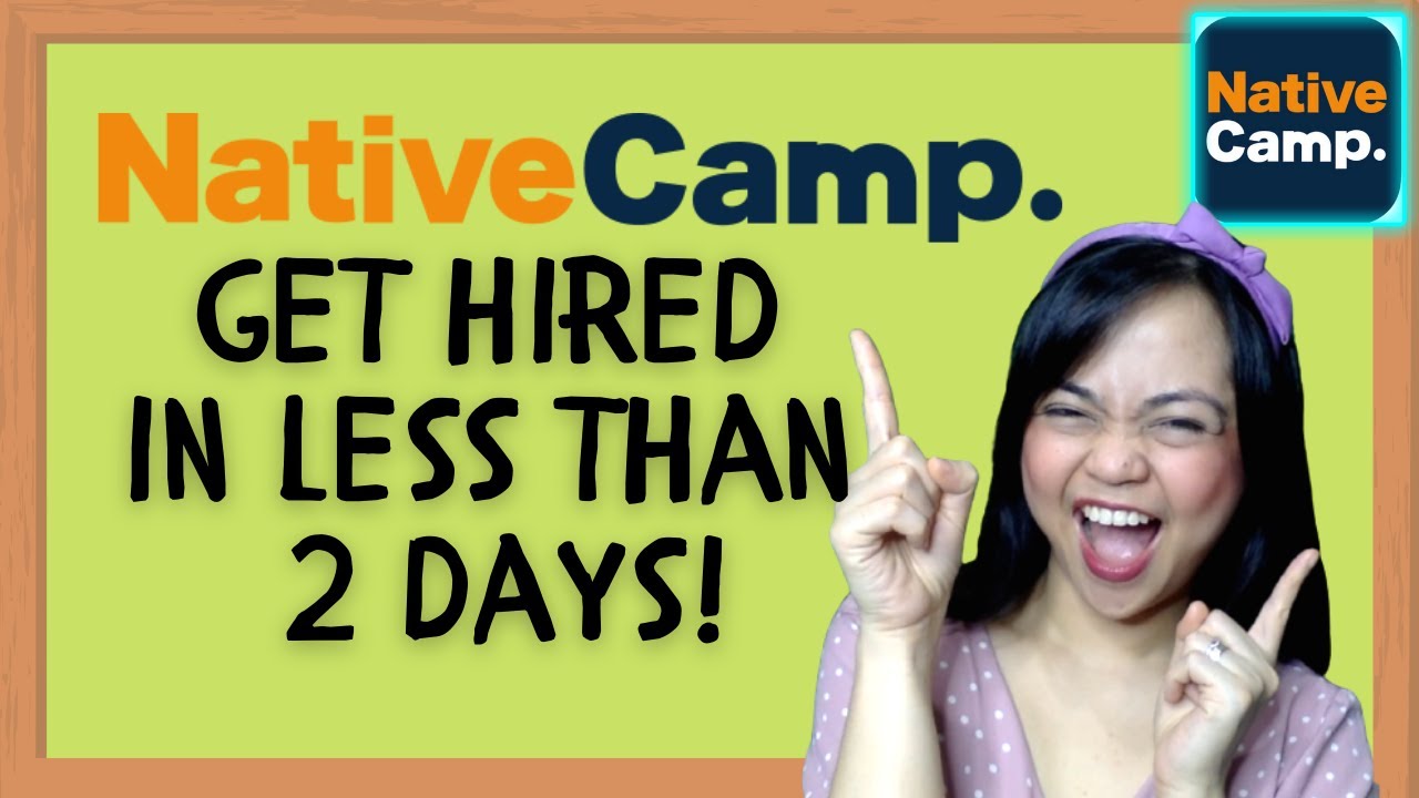 Native Camp Application Process 2022 | How to Get Hired in Less Than TWO Days!