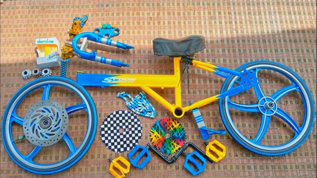 Pasang basikal lajak candy V3 corak spoon