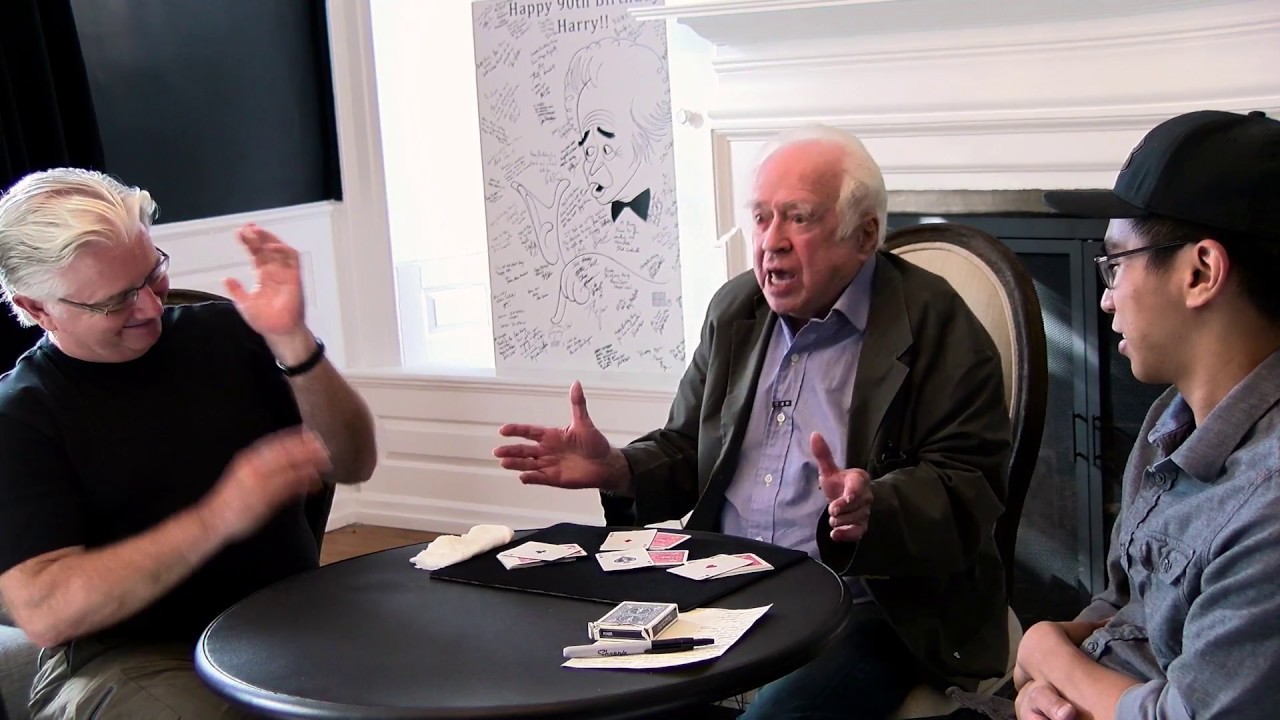Harry Lorayne performs HaLo Aces - Lecture at 90