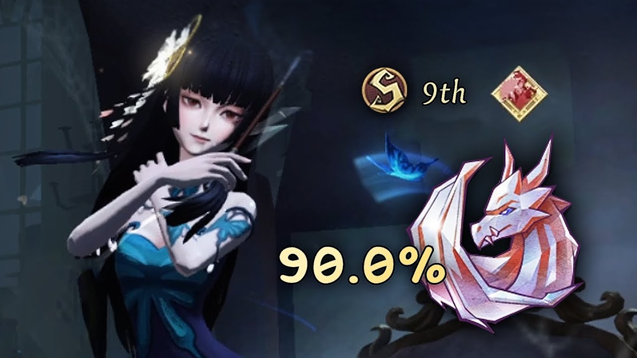 Identity V | REACHING DRAGON WITH NEARLY 90% WIN RATE WITH MY MAIN | PC Geisha Rank