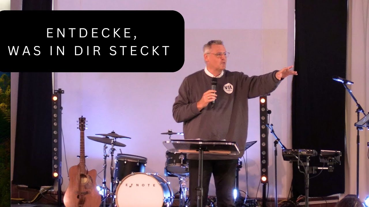 Entdecke, was in dir steckt ... | Predigt vom 06.04.2025 mit Matthias Brandtner