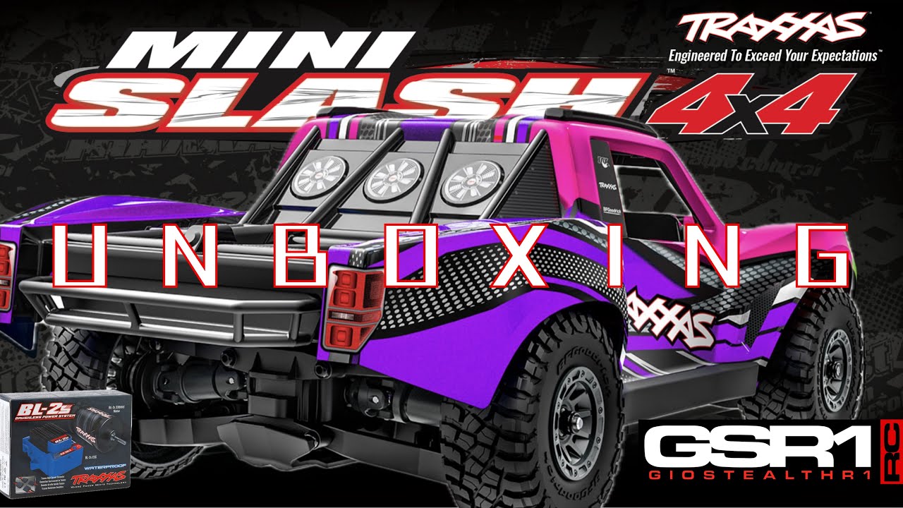 New Traxxas Mini Slash Unboxing 4x4