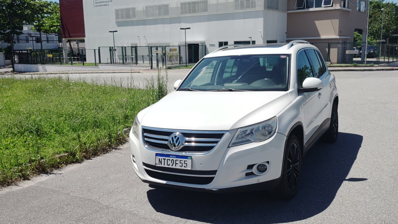 Tiguan 201, com teto solar. Excelente SUV da VW. Confira nosso vídeo, excelente preço para revenda