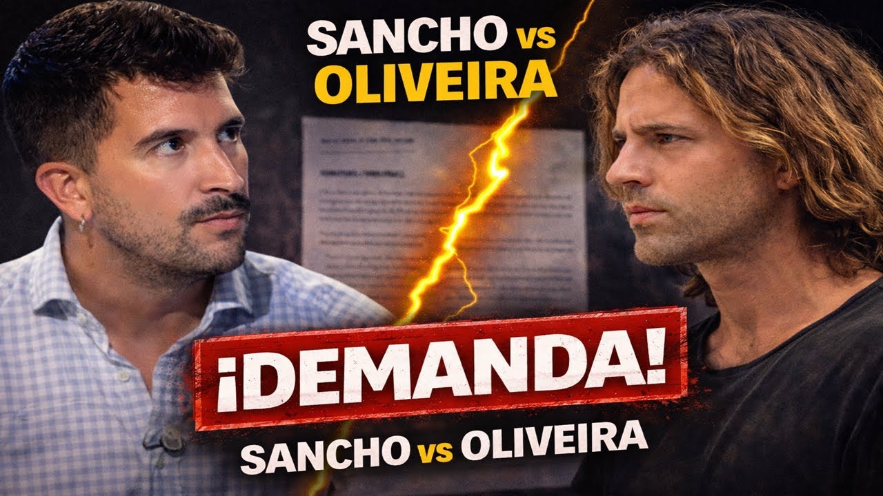 ¡Daniel Sancho DEMANDA a Javi Oliveira y este contesta!
