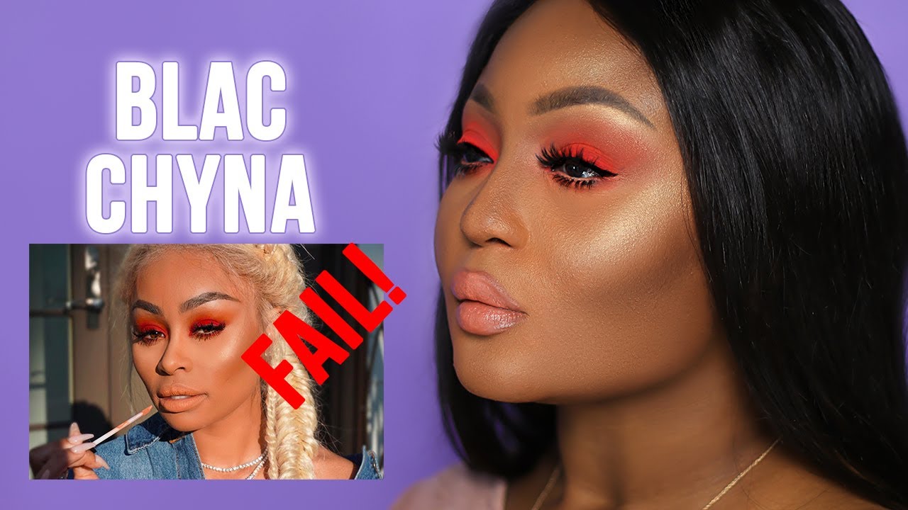 BLAC CHYNA MAKEUP TUTORIAL FAIL!!! #GirlBye