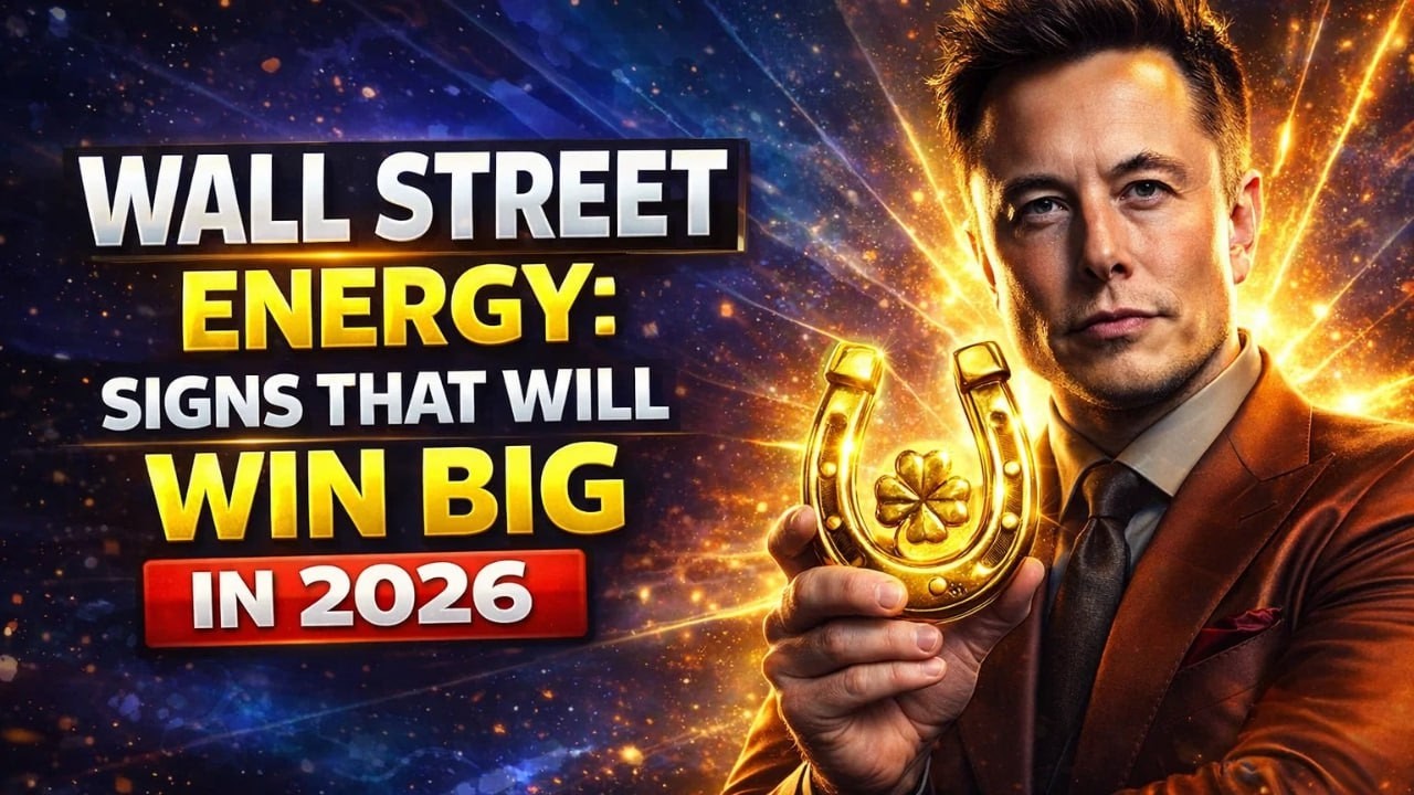Wall Street energy: signs that will win big in 2026.