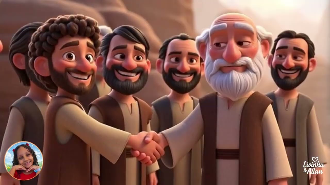 Davi Foi Escolhido por Deus | Livinha e os Personagens da Bíblia - Parte 1