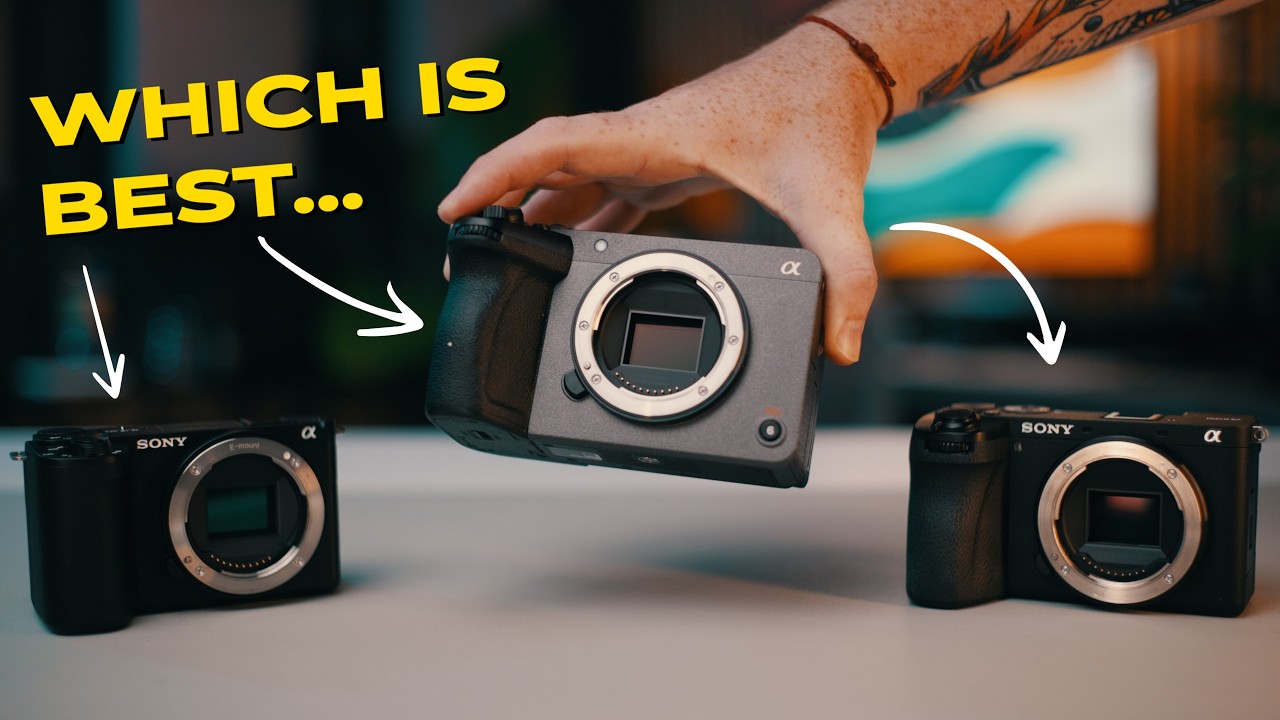 FX30 vs a6700 vs ZVE10 ii   Which Camera Should YOU Buy