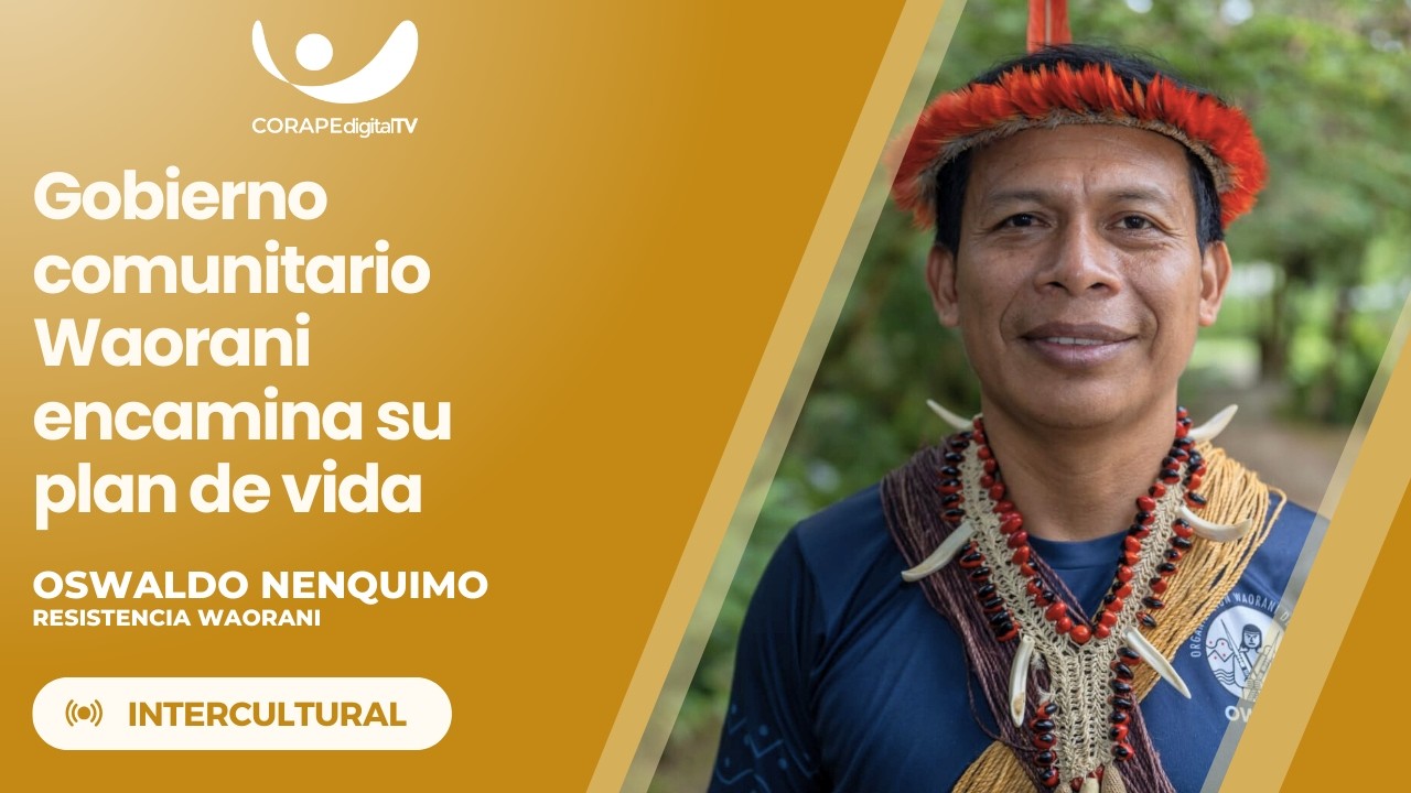 #Intercultural | Oswaldo Nenquimo, resistencia Waorani