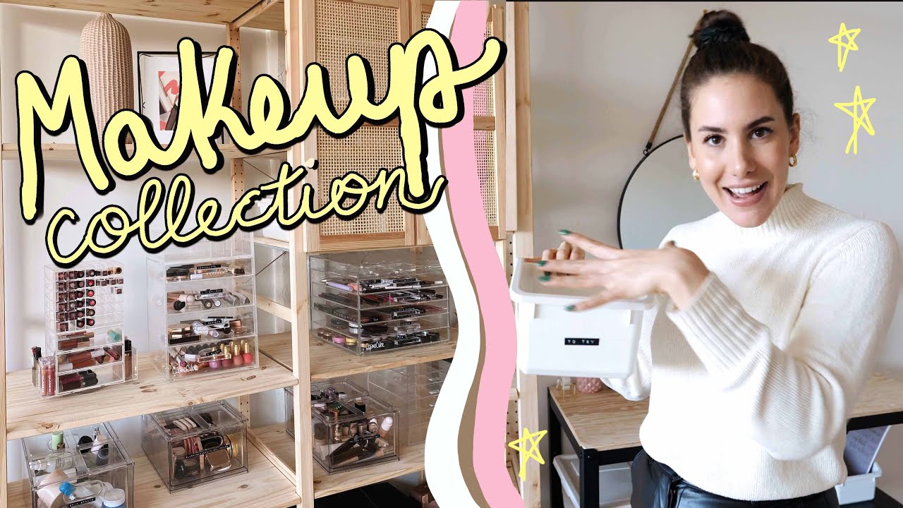 My MAKEUP COLLECTION/Organization! (in my NEW STUDIO!) | Jamie Paige