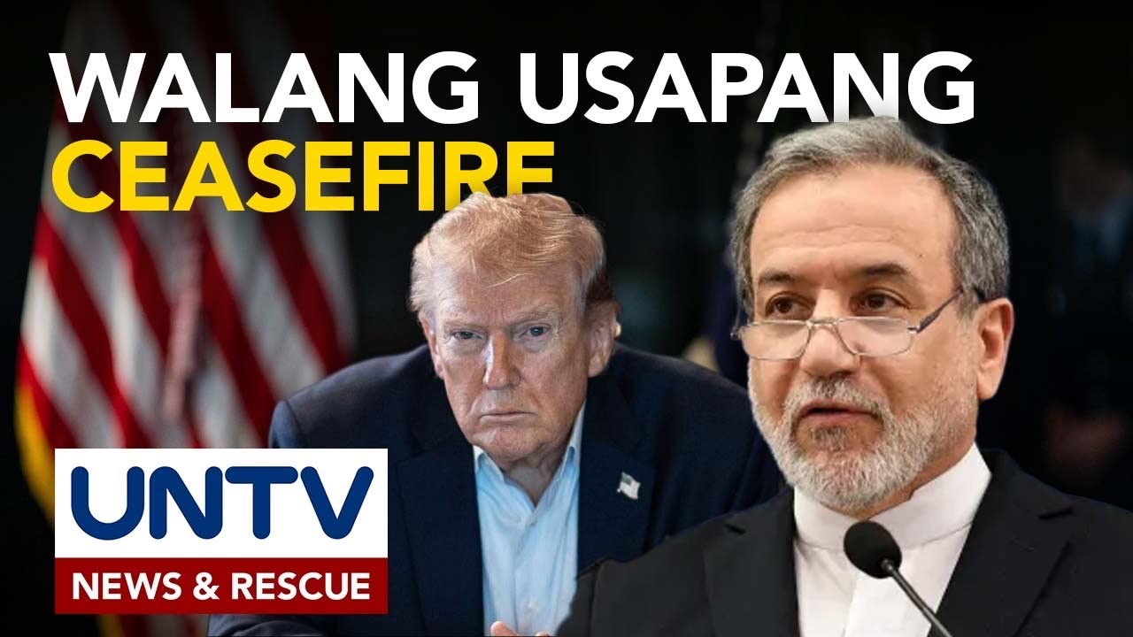 Iran, 'di humiling ng ceasefire – Araghchi