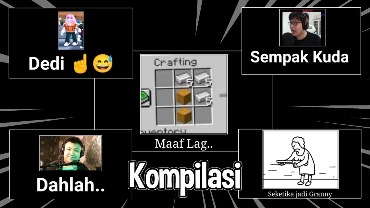 Kompilasi meme kocak Youtuber Gaming Indonesia!