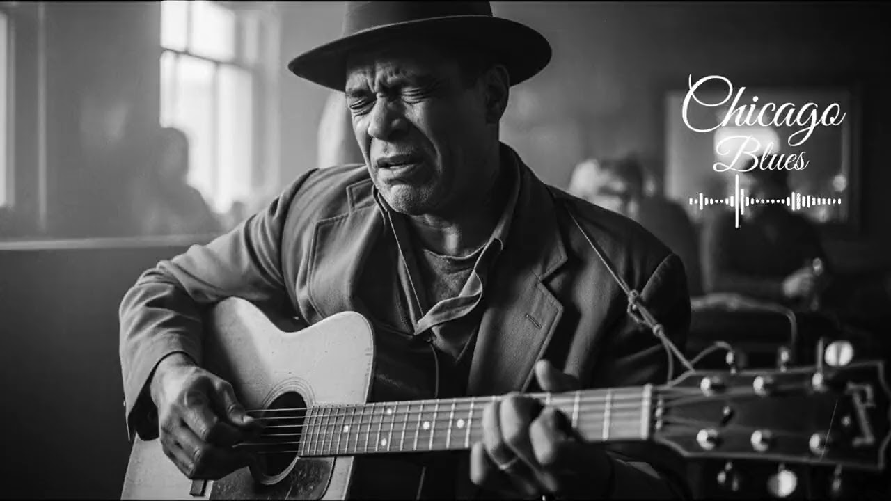 Late Night Whiskey Blues | Smooth Chicago Blues Guitar Lounge