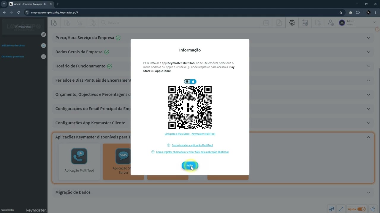 Onboarding - Instalar Apps para Telemóvel e Tablet