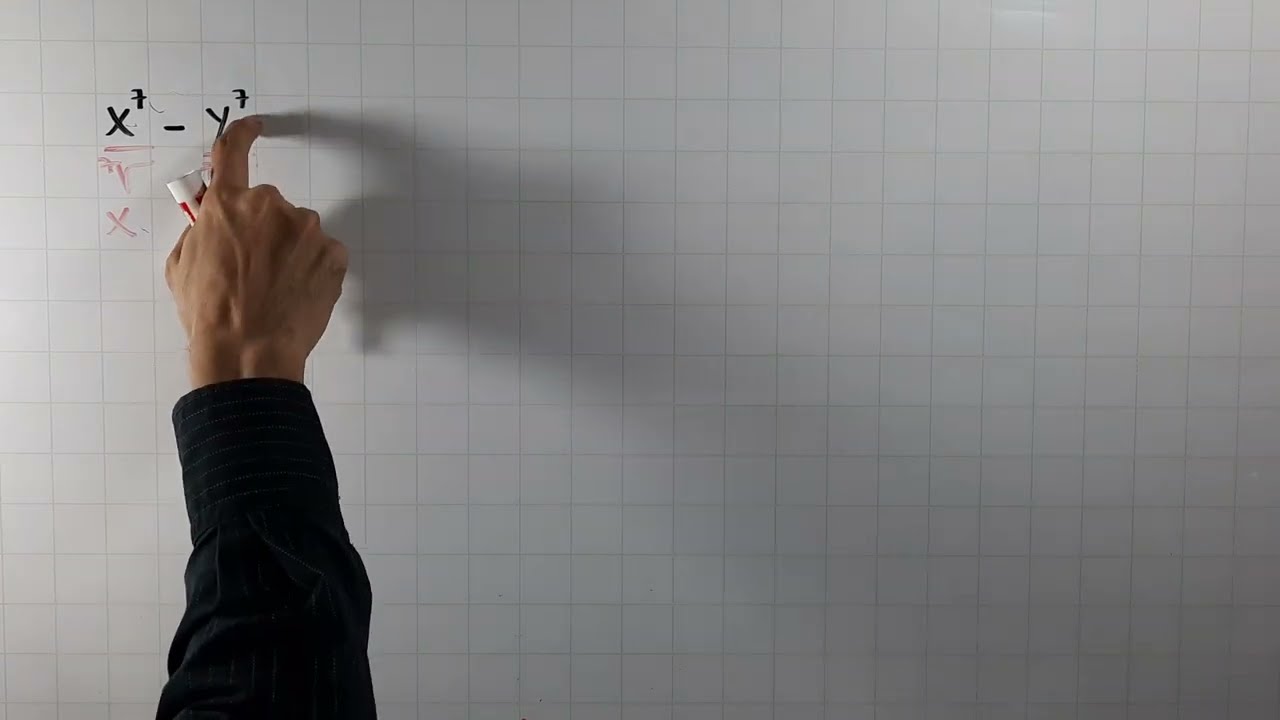 Caso 10 de factorización: Suma o diferencia de dos potencias iguales. Ejemplo 2.