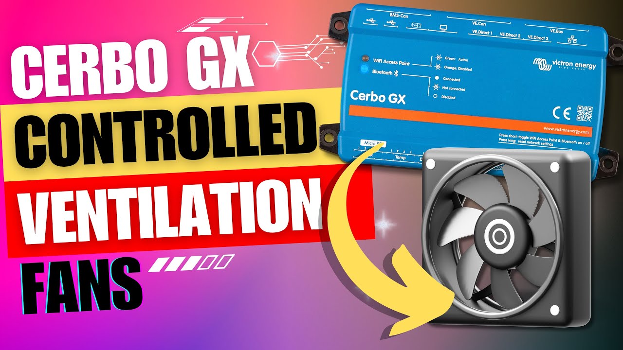 Управление вентилятором с помощью Cerbo GX