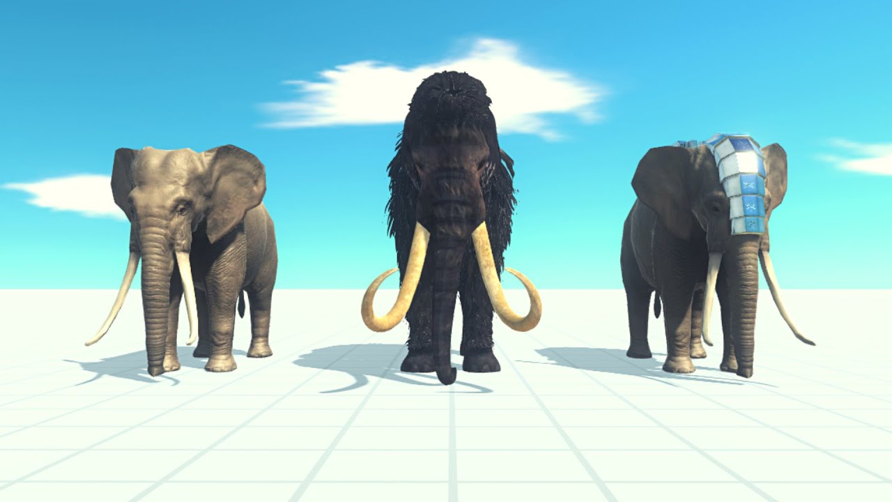 Elephant Team Vs Every Unit ARBS | Animal Revolt Battle Simulator