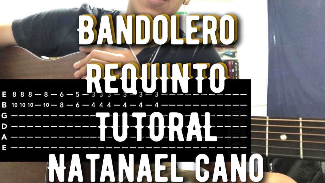 BANDOLERO (TAB) TUTORIAL - Natanael Cano, BigSoto, Jambene