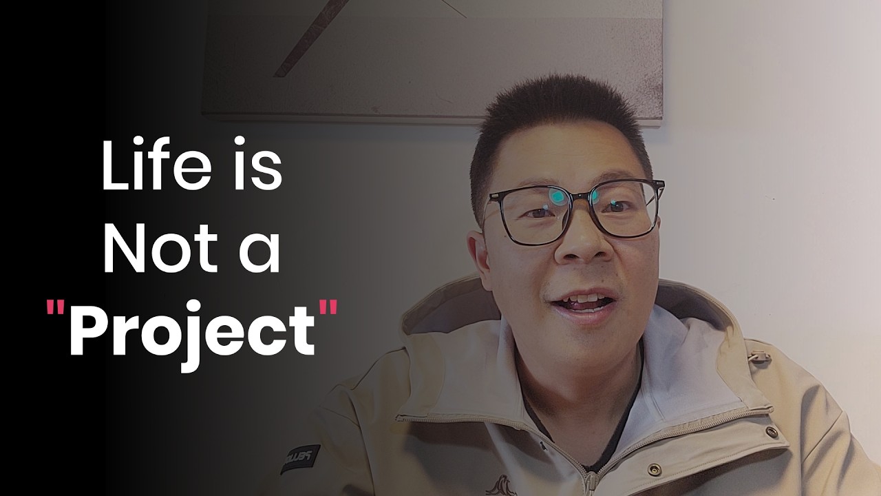 Life is Not a Project｜Why Trying to Control Life Makes It Worse